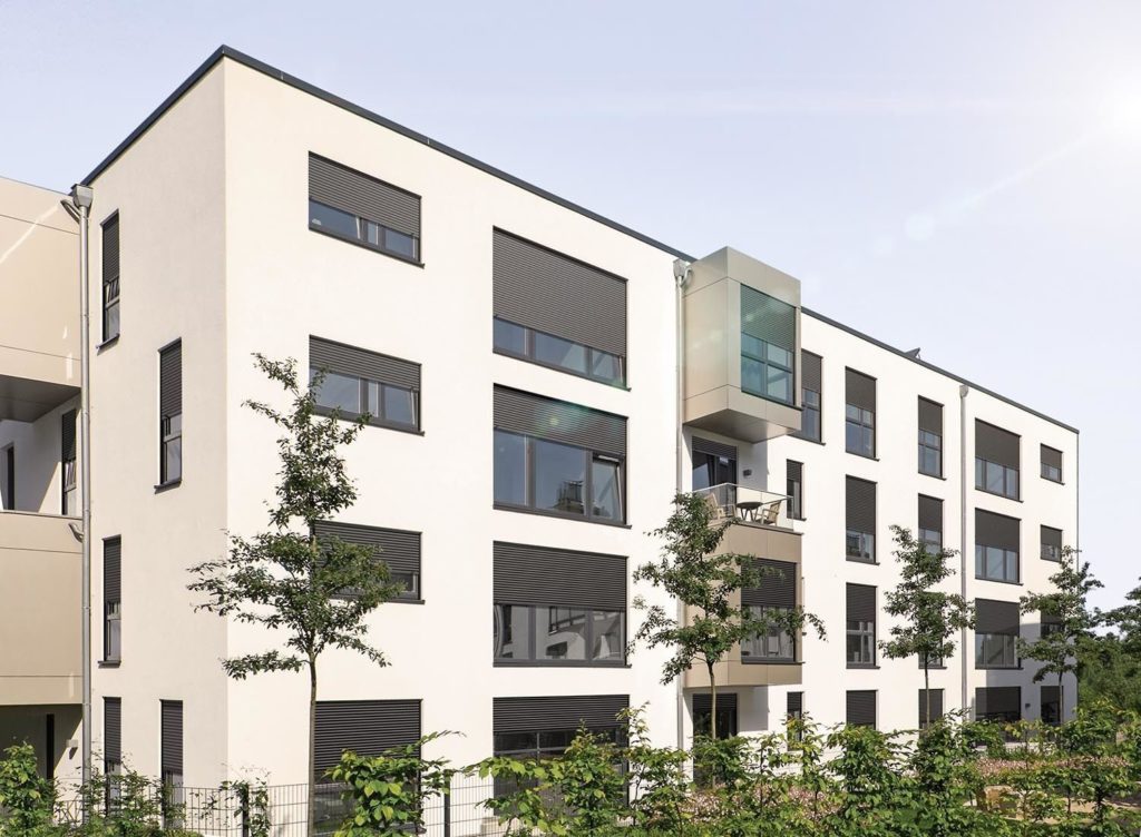 Neubau-Aufsetz-Rollladen
